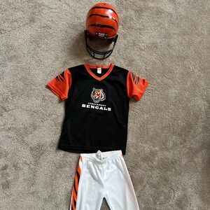 Kids Cincinnati Bengals football uniform